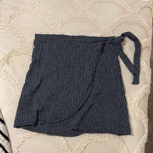 Striped wrap skirt, Australian boutique